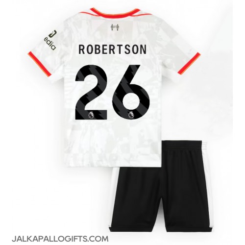 Liverpool Andrew Robertson #26 Kolmas Peliasu Lasten 2024-25 Lyhythihainen (+ Lyhyet housut)